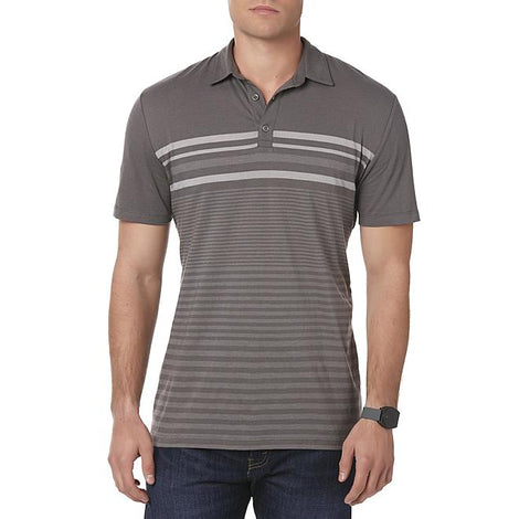 Structure Men's Slim Fit Polo Shirt - Striped