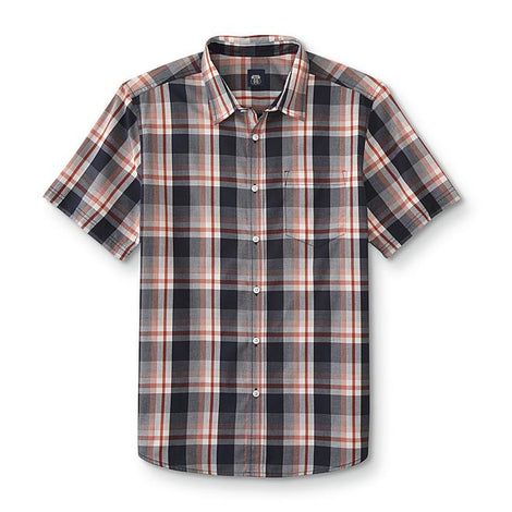 Route 66 Men's Short-Sleeve Shirt - Plaid