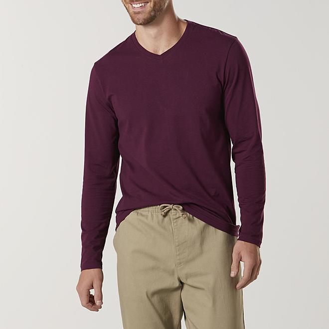 Structure Men's Long-Sleeve V-Neck T-Shirt