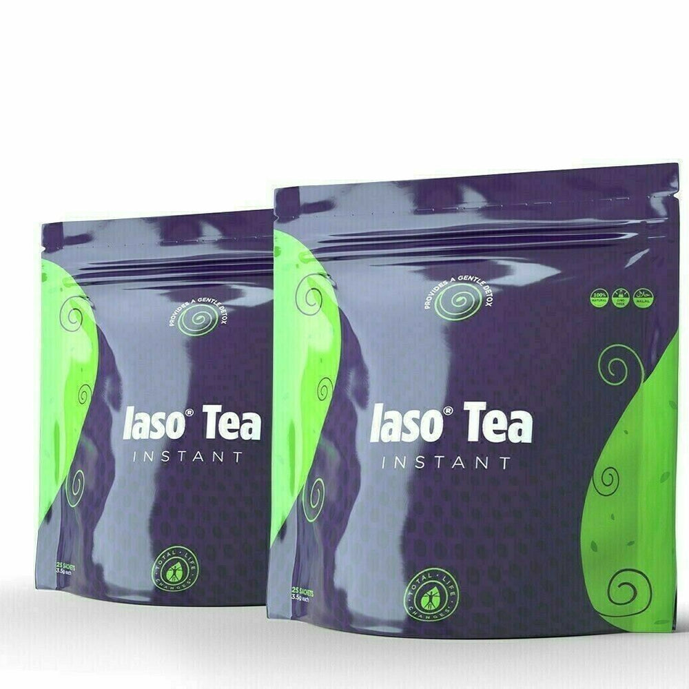 laso Instant tea Provides a Gentle Detox 50 Sachets New & Sealed
