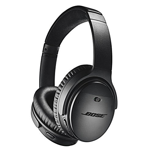 Bose QuietComfort 35 II Wireless Bluetooth Headphones, Noise-Cancelling, with Alexa voice control - Black