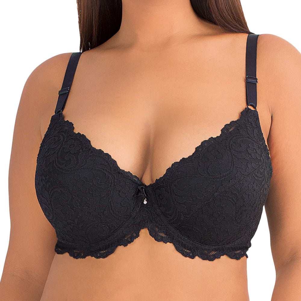 Women’s Curvy Signature Lace Push-Up Bra With Added Support