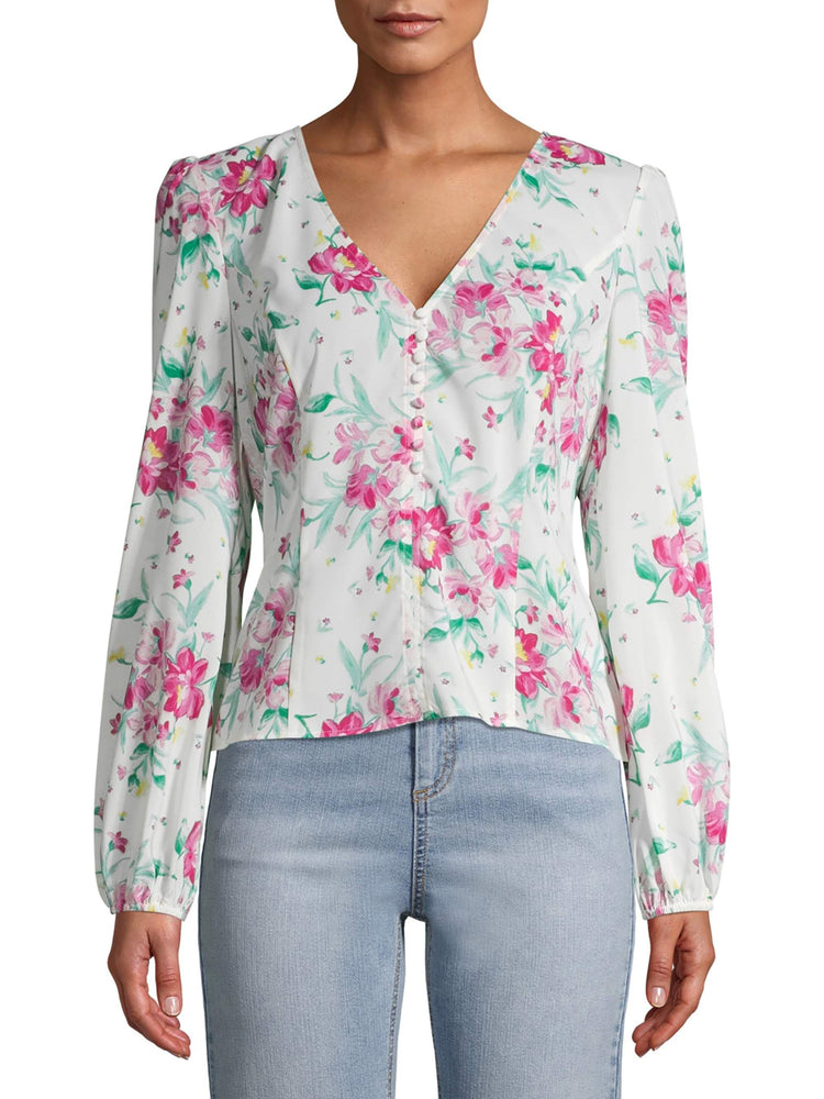 Prospect the Label Women's Button Front Blouse