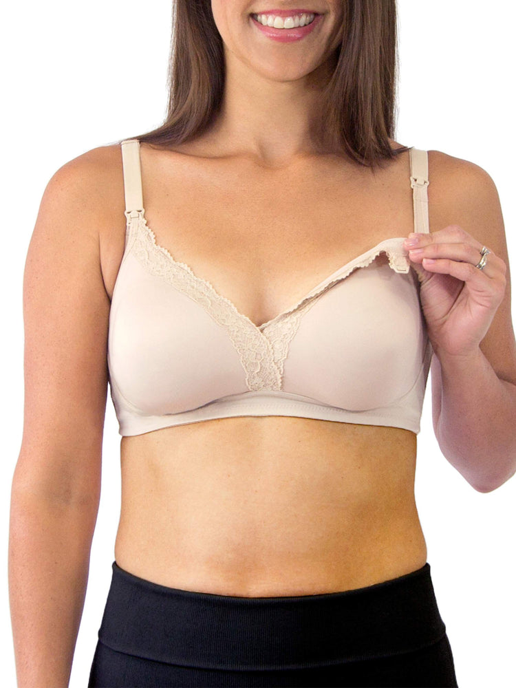 Loving Moments by Leading Lady Molded Wirefree Nursing Bra