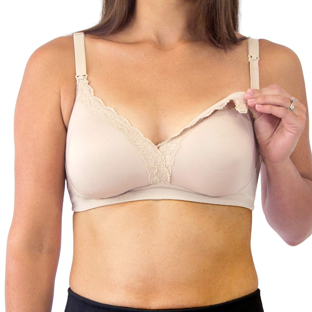 Loving Moments by Leading Lady Molded Wirefree Nursing Bra