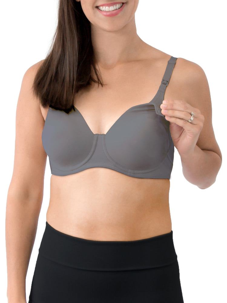 Maternity Loving Moments by Leading Lady Full Coverage T-Shirt Nursing Bra