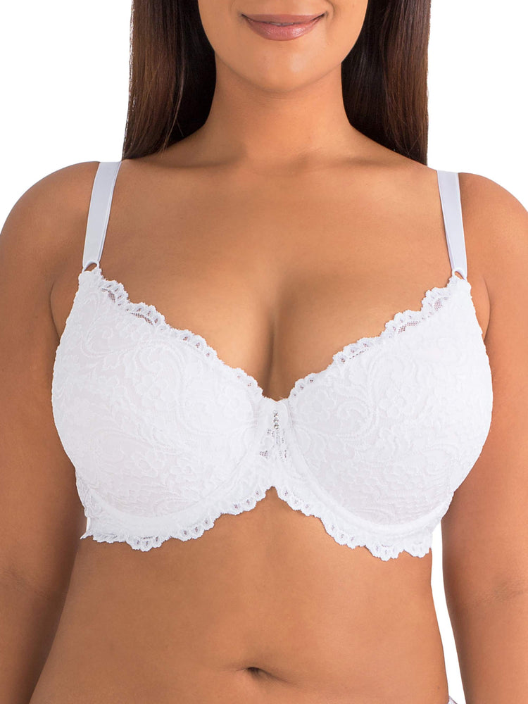 Women’s Curvy Signature Lace Push-Up Bra With Added Support